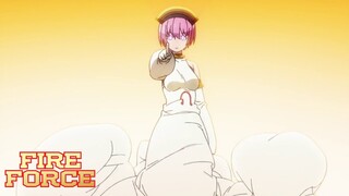 Inca Joins The White Clad (Dub Clip) | Fire Force