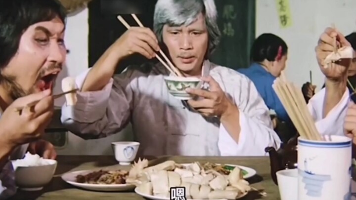 Master and two disciples hit a restaurant: Three dishes + over 20 bowls of rice — the boss is totall