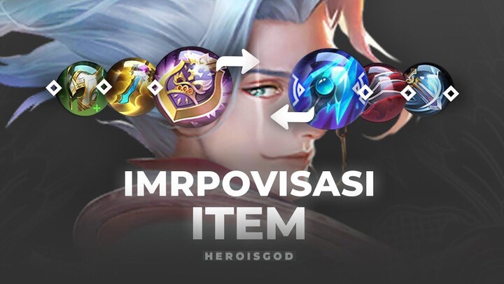 improvisasi item biar kek propleyer
