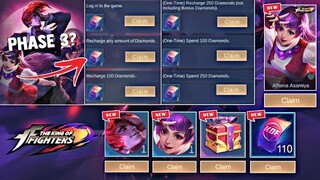 NEW KOF 2024! CLAIM YOUR FREE KOF SKIN AND EPIC SKIN + ANOTHER KOF TICKET DRAWS! | MOBILE LEGENDS