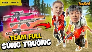 Thử thách chơi game lấy Booyah bằng súng trường tầm xa có làm khó các thành viên? | HEAVY Free Fire