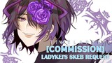 【Commission】LadyKei's Skeb again! Part 2【Timelapse】