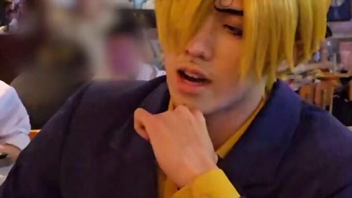real life sanji！