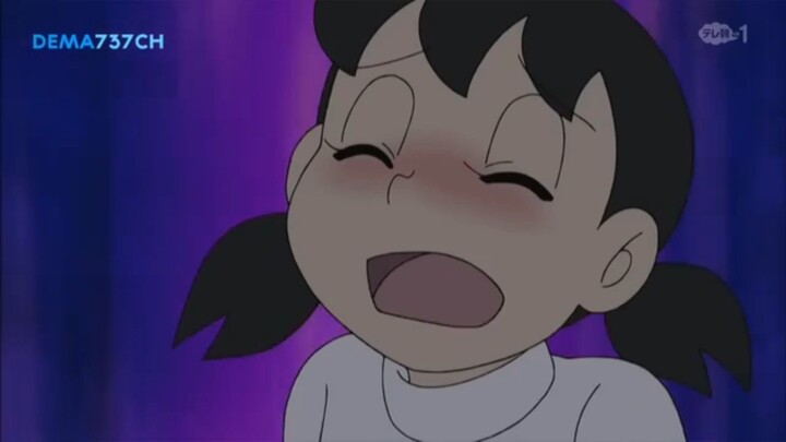 sizuka malu sama nobita kepergok di toilet