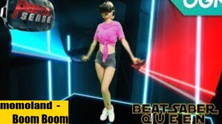 [Music Game]Let's Dance! Beat Saber Queen - Boomboom
