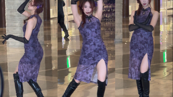 Hwaa – (G)I-DLE | Tập này là điệp viên thời Dân Quốc: Sườn xám tím phối bốt da, vẻ đẹp nằm ở cốt các