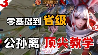 Master Gongsun Li in one video! This may be the most comprehensive Gongsun Li tutorial on Bilibili!