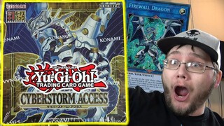 NEW FIREWALL DRAGON! Yu-Gi-Oh! Cyberstorm Access Booster Box Opening