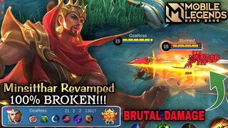 New Minsitthar Revamped Gameplay - Mobile Legends Bang Bang