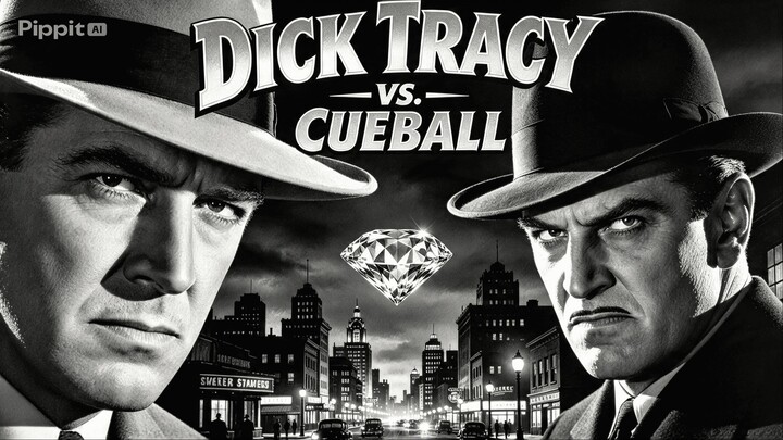 Filme 4K 1946 - Dick Tracy vs. Cueball - ELE É INCRÍVEL!