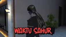 WAKTU SAHUR || HORROR MOVIE SAKURA SCHOOL SIMULATOR