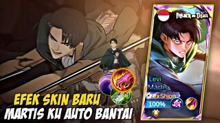 Review Skin AoT Levi Martis Terbaru