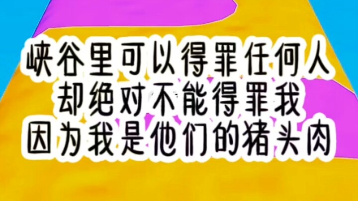 ในหุบเขาจะไปผิดใจกับใครก็ได้ แต่ห้ามผิดใจกับฉันเด็ดขาด เพราะฉันคือเนื้อหัวหมูของพวกเขา
