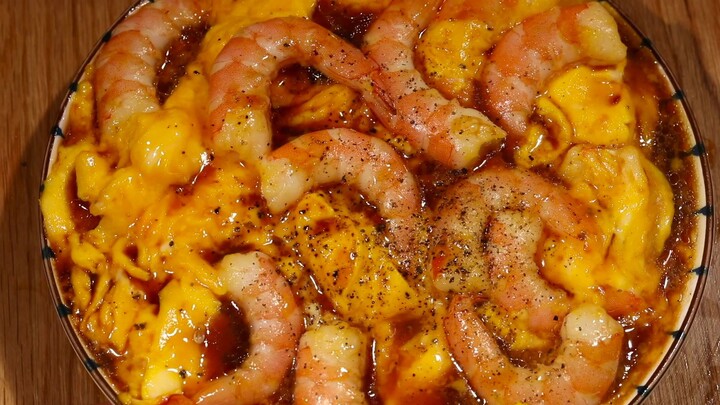 [Kuliner] [Masak] Resep Rahasia Udang Goreng Telur Dadar ala Hongkong