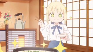 Saber sangat lucu (dan terutama bisa dimakan)