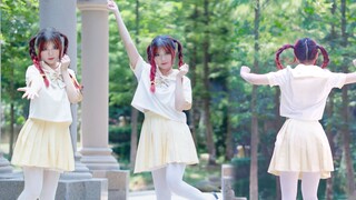Vertical screen | White silk JK girl dances home dance, do you like it? "Towards the Sun" one shot t