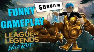 When ROBLOX GAMER play LEAGUE OF LEGENDS WILD RIFT