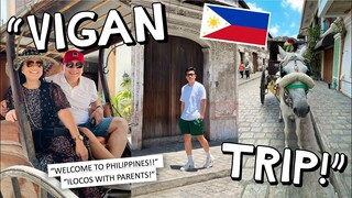 "WELCOME TO PHILIPPINES PARENTS!!" 😍🇵🇭 (VIGAN TRIP AGAD!) 🙌🏻 | Kimpoy Feliciano