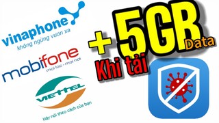 NHẬN 5GB DATA TẤT CẢ CÁC MẠNG KHI CÀI BLUEZONE