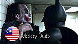 The Dark Knight - Batman interrogates the Joker (Malay dub/Bahasa Melayu)