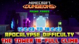 The Tower 16 [Apocalypse] Full Climb, Guide & Strategy, Minecraft Dungeons Fauna Faire