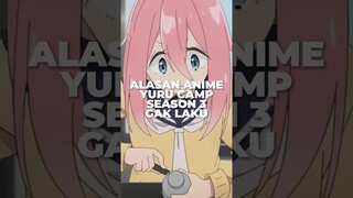 Fans Ungkap Alasan Anime Yuru Camp Season 3 Kurang Diminati #Anime #YuruCamp #Wibu