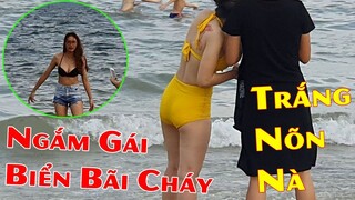 Phong Zhou Vlogs | Ngắm Gái Tại Biển Bãi Cháy Và Review Full Game Show - Cực Hay