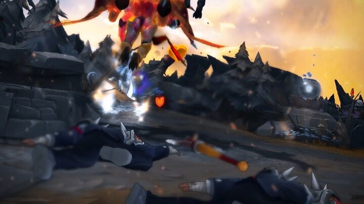 If only the four of you had used your ultimate moves first....