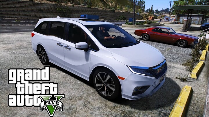 GTA 5 - Chở khách dạo bằng xe Honda Odyssey | ND Gaming