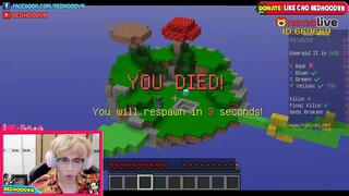 REDHOOD STREAM PVP BEDWAR SIÊU ĐỈNH TẬP 24 | STEVE XEM LIVE STREAM CỦA REDHOOD