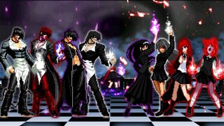 KOF MUGEN: Iori Yagami Team VS Akiha Yagami Team!!!