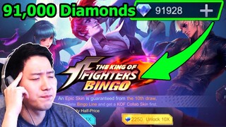 How much should we spend diamonds for KOF and all limited Epic skins? | Mobile Legends