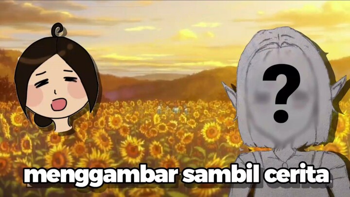 gambar sambil cerita lagi dengan atsya