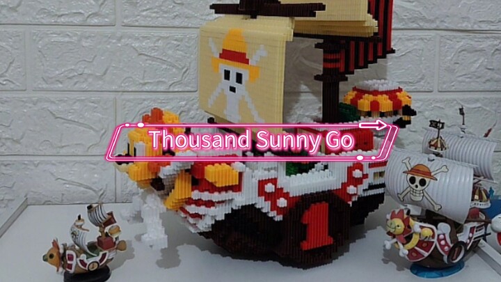 merakit Thousand Sunny Go Nano Lego