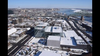 Construction de la Maison de Radio-Canada - Montréal - Time-lapse