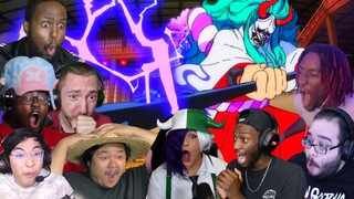 YAMATO , THE SON OF KAIDO ONE PIECE EPISODE 990 BEST REACTION COMPILATION