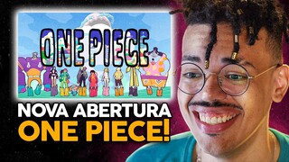 NOVA ABERTURA de ONE PIECE! REACT e ANÁLISE COMPLETA! (Egghead)