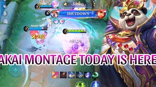 AKAI MONTAGE TODAY IS NOW