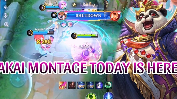 AKAI MONTAGE TODAY IS NOW