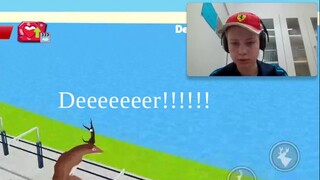 DEEEER Simulator game play (pretty funny)