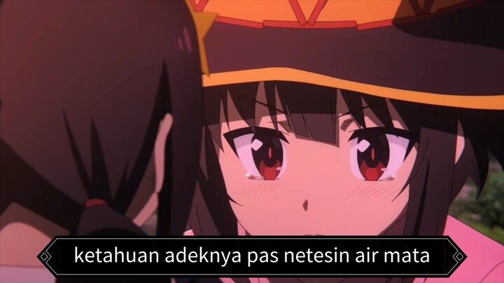 #KompetisiKreasiUnggahan5, Megumin malah meneteskan air mata