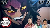 THE UPPER MOONS INVADE | Demon Slayer S3 Ep 3 | Reaction+Discussion