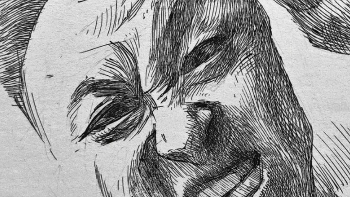 Vẽ biểu cảm nhỏ bằng bút chì carbon