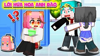 LỜI HỨA HOA ANH ĐÀO : MORA ĐAU LÒNG VÌ BỊ BỎ RƠI | YABUN THÍCH NGƯỜI CON GÁI KHÁC ... - MINECRAFT