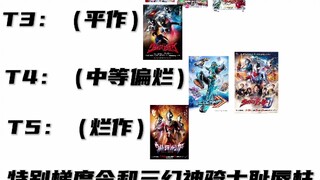 令和三大特摄已完结作品排行