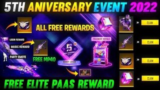 รางวัลไฟฟรีครบรอบ 5 ปี🤯 กิจกรรมครบรอบ 5 ปี KAB START HOGA GARENA ฟรีไฟ