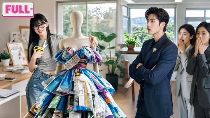 Gadis Miskin 10 Menit Buat Gaun dari Kantong Sampah, Tak Disangka CEO Perhatikannya & Cinta Dia!