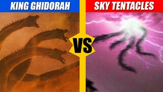 King Ghidorah vs Sky Tentacles | SPORE