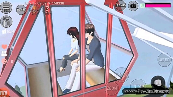 naik bianglala saat 17an || sakuraschool simulator