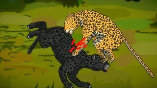 JAGUAR VS BLACK JAGUAR ANIMATION